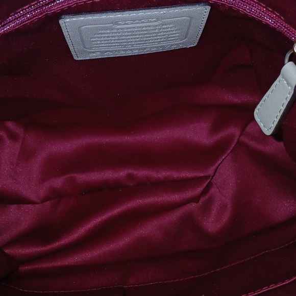 Coach Ashley Red and Pink Patterned Shoulder Bag - Picture 7 of 8